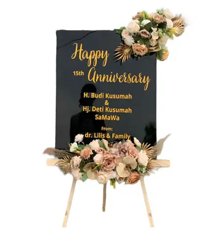 Papan Bunga Akrilik Lubuk Rumbai Baru